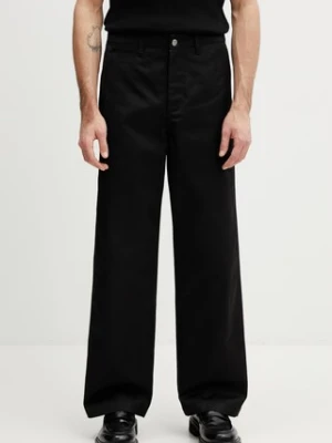 Carhartt WIP Harold Pant spodnie straight bawełniane męskie