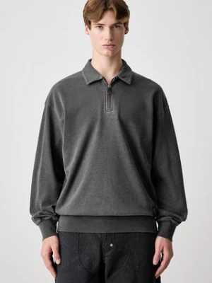 Carhartt WIP Harper Polo longsleeve męski bawełniany