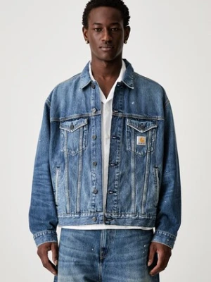 Carhartt WIP Helston krótka kurtka jeansowa męska