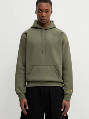 Carhartt WIP Hooded Chase Sweat bluza z kapturem z bawełną męska