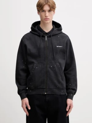 Carhartt WIP Hooded Painter bluza rozpinana z kapturem bawełniana męska