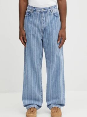 Carhartt WIP jeansy bawełniane Rylan męskie I035562.32H12