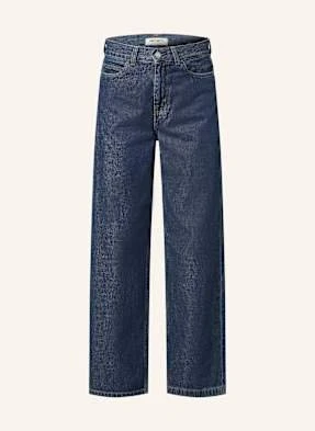 Carhartt Wip Jeansy Flare Jane blau