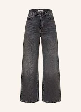 Carhartt Wip Jeansy Flare Jane schwarz