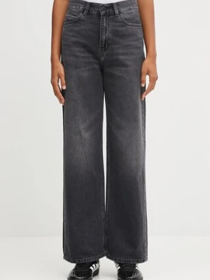 Carhartt WIP jeansy Jane Pant damskie kolor szary