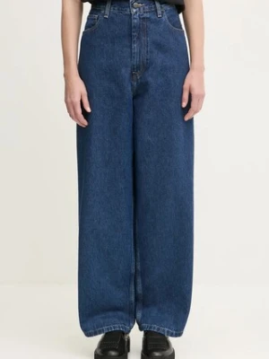 Carhartt WIP jeansy W' Brandon damskie high waist I035892.106