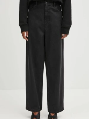Carhartt WIP jeansy W' Brandon damskie high waist I035892.8906
