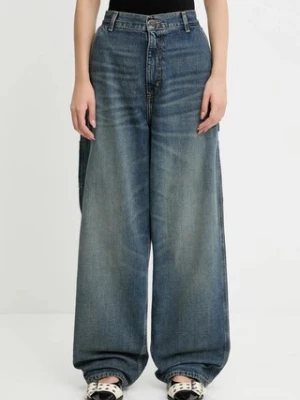 Carhartt WIP jeansy W' Brandon Single Knee Pant damskie high waist I034225.014Q