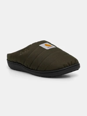 Carhartt WIP kapcie Cordura® Slippers kolor zielony I034118.49XX