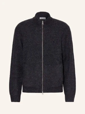 Carhartt Wip Kardigan Curtis schwarz CZARNY