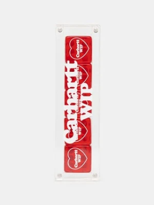 Carhartt WIP kostki do gry Heart Dice Set kolor czerwony I034755