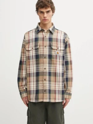 Carhartt WIP koszula bawełniana L/S Tamblyn Shirt męska kolor multicolor relaxed z kołnierzykiem klasycznym I035332.34VXX