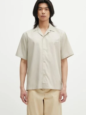 Carhartt WIP koszula S/S Delray Shirt męska kolor beżowy relaxed I031465.2W1XX