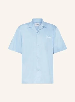 Carhartt Wip Koszula Z Klapami Delray Loose Fit blau