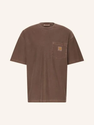 Carhartt Wip Koszulka braun BRĄZOWY
