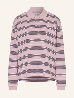 Carhartt Wip Koszulka Polo Z Jerseyu Bronson rosa różowy