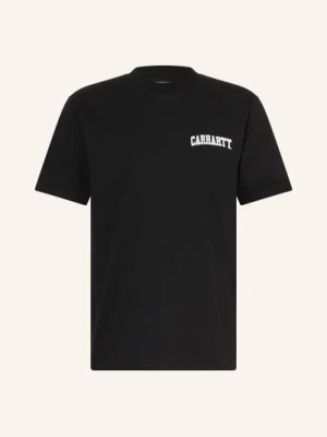 Carhartt Wip Koszulka University Script schwarz