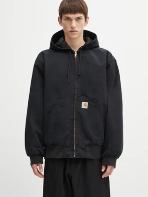Carhartt WIP kurtka bawełniana OG Active Jacket kolor czarny przejściowa I035891.894O