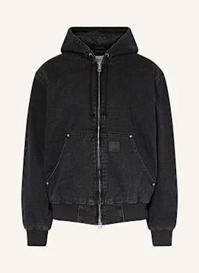 Carhartt Wip Kurtka Jeansowa Active Rivet schwarz