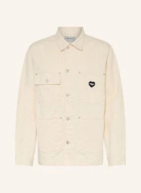 Carhartt Wip Kurtka Jeansowa Drewe weiss
