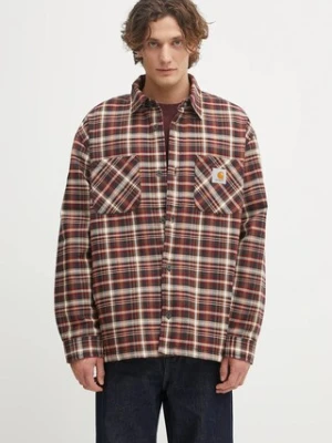 Carhartt WIP kurtka koszulowa Cronyn Shirt Jac kolor multicolor przejściowa I035312.35TXX