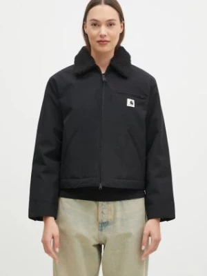 Carhartt WIP kurtka Newkirk Jacket damska kolor czarny przejściowa I033880.2FZXX