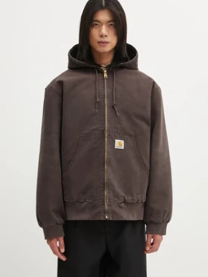 Carhartt WIP kurtka OG Active Jacket kolor brązowy przejściowa oversize I035891.474O