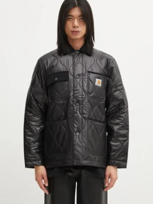 Carhartt WIP kurtka Oscar Chore Liner kolor czarny przejściowa I035366.89XX
