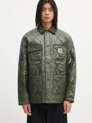 Carhartt WIP kurtka Oscar Chore Liner kolor zielony przejściowa I035366.2ZXXX