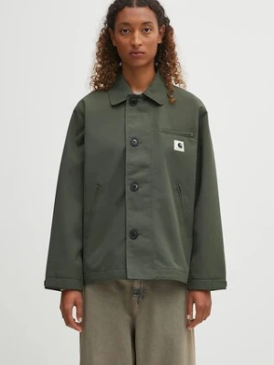 Carhartt WIP kurtka W' Barnett kolor zielony przejściowa I035148.2ZXXX