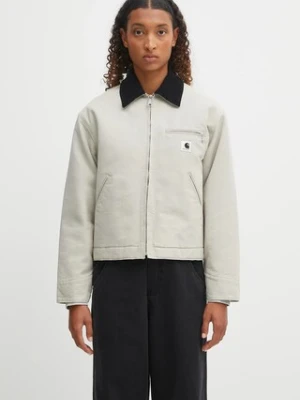 Carhartt WIP kurtka W' OG Detroit Jacket kolor beżowy przejściowa I035672.2NQ4O