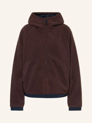 Carhartt Wip Kurtka Z Futerkiem Hooded Helix braun