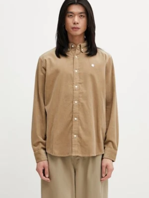 Carhartt WIP L/S Madison Fine Cord Shirt koszula bawełniana męska