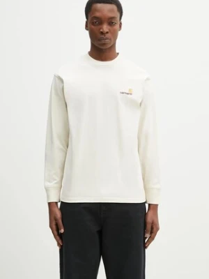 Carhartt WIP longsleeve bawełniany L/ American Script T-Shirt