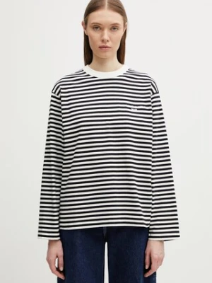 Carhartt WIP longsleeve damski bawełniany W' L/S Ezra T-Shirt