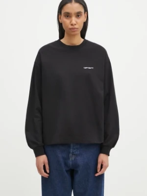 Carhartt WIP longsleeve Longsleeve Grayson damski kolor czarny I034378.0D2XX