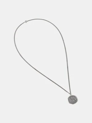 Carhartt WIP naszyjnik srebrny Hackwork Pendant I035851.95XX