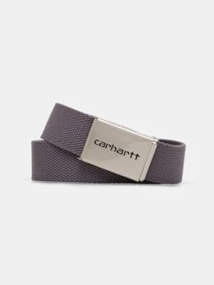 Carhartt WIP pasek Clip Belt Chrome kolor szary I019176.2LQXX