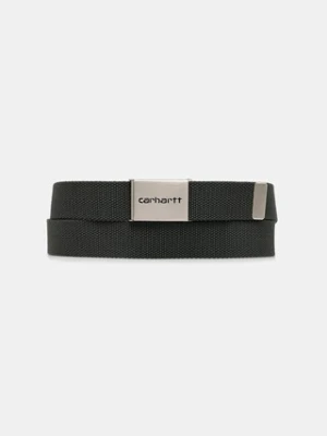 Carhartt WIP pasek Clip Belt Chrome kolor zielony I019176.2ZXXX