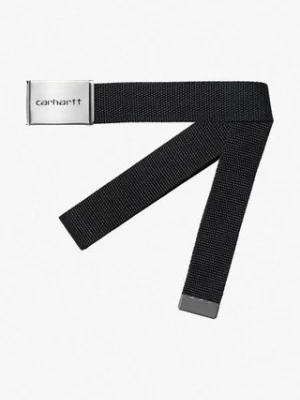 Carhartt WIP pasek Clip Belt Chrome męski kolor czarny I019176.BLACK