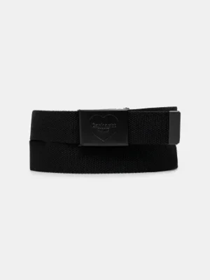 Carhartt WIP pasek Heart Clip Belt męski kolor czarny I034631