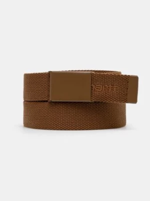 Carhartt WIP pasek Script Belt Tonal kolor brązowy I028401.HZXX