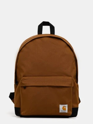 Carhartt WIP plecak Jake Backpack kolor brązowy duży gładki I031581.HZXX