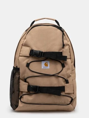 Carhartt WIP plecak Kickflip Backpack kolor brązowy duży gładki I031468.2FSXX