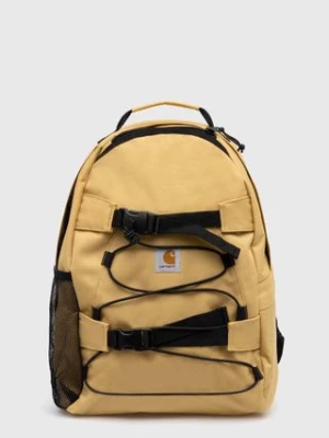 Carhartt WIP plecak Kickflip Backpack kolor żółty duży gładki I031468.1YHXX