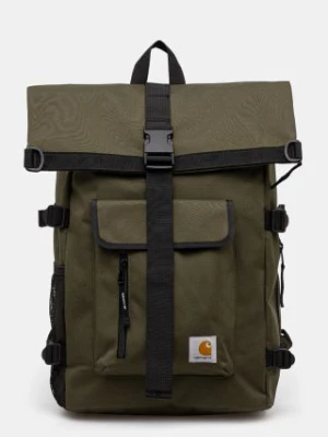 Carhartt WIP plecak Philis Backpack kolor zielony duży gładki I031575.666XX