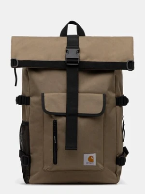 Carhartt WIP plecak Philis Backpack kolor zielony duży gładki I031575.E5XX