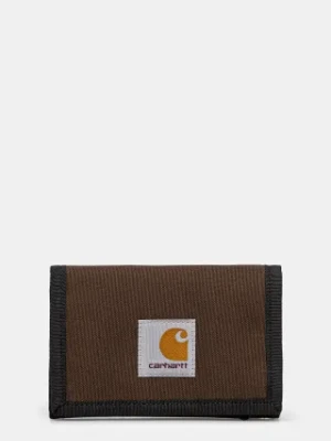 Carhartt WIP portfel Alec Wallet kolor brązowy I031471.2LSXX