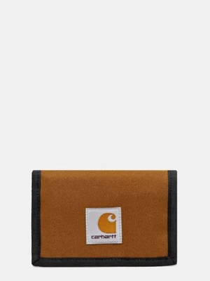 Carhartt WIP portfel Alec Wallet kolor brązowy I031471.HZXX