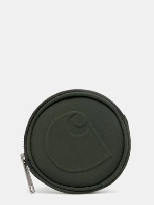 Carhartt WIP portfel Clarton Zip Wallet kolor zielony I033780.2ZXXX